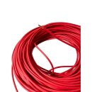 Vago-Tools Batteriekabel H07V-K 4 mm² Stromkabel PVC Rot 1m