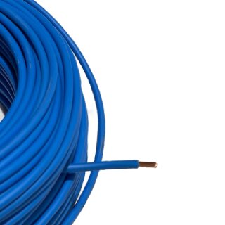 10m Batteriekabel H07V-K 6 mm² Stromkabel Blau